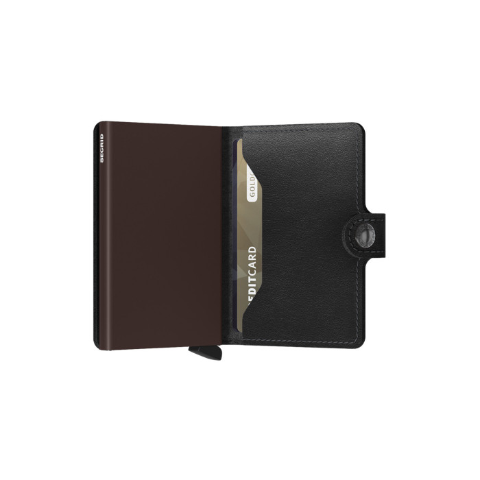Miniwallet Original Dark Black Brown