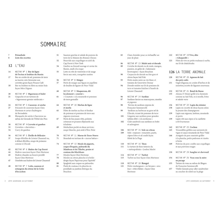 L'été gourmand au Cap Ferret : 44 nectars en 100 recettes L'été gourmand au Cap Ferret : 44 nectars en 100 recettes