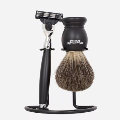 Set Mach3 Hêtre Noir et Chrome