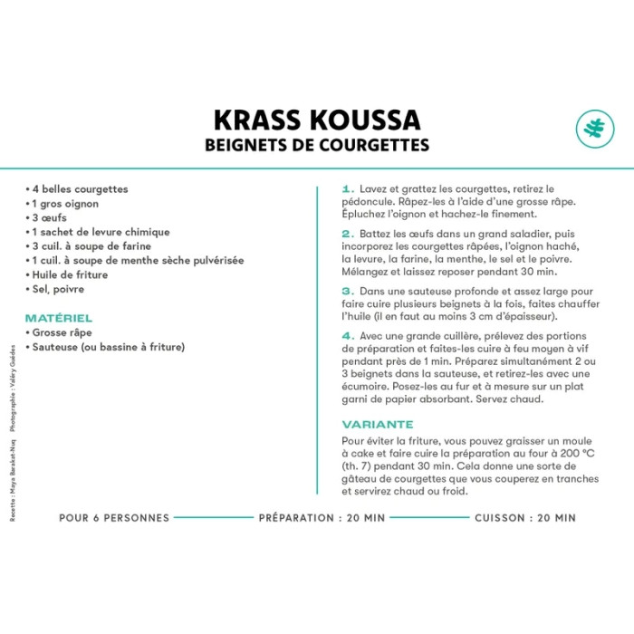 Coffret fiche - Apéros