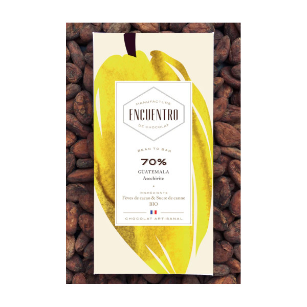Chocolat noir 70% Guatemala 75g Chocolat noir 70% Guatemala 75g