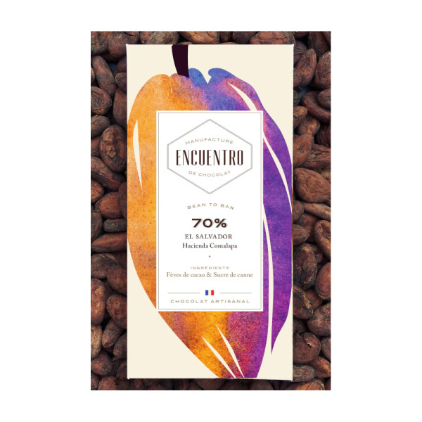 Chocolat noir 70% Salvador 75g Chocolat noir 70% Salvador 75g