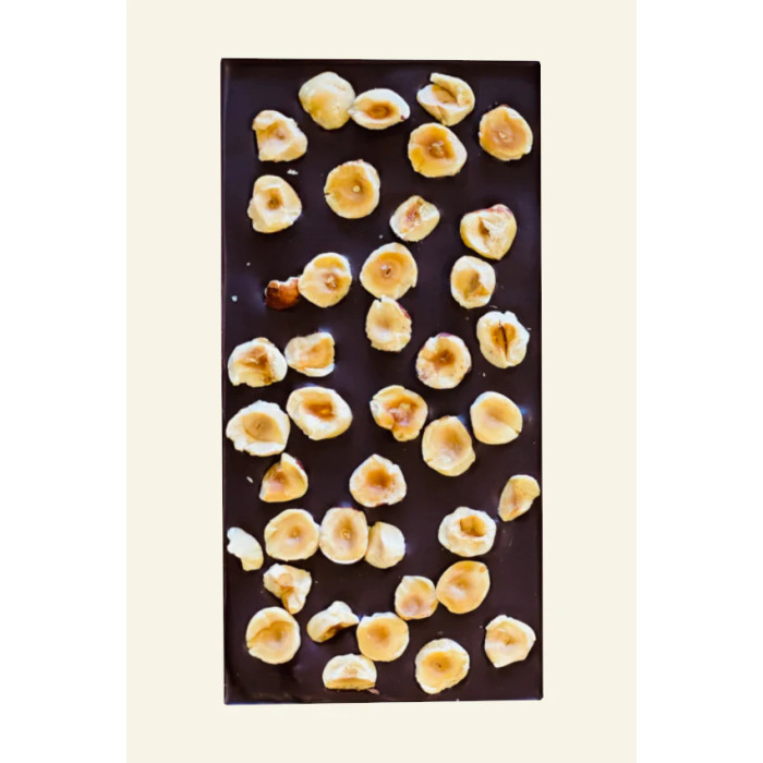 Chocolat noir 70% Noisettes du Piémont 75g