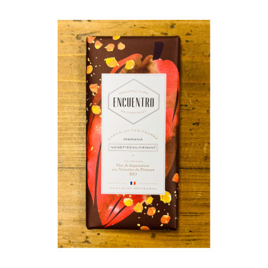 Tablette fourée noisette 100g