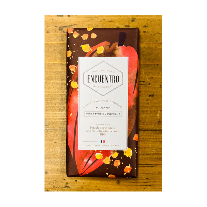 Tablette fourée noisette 100g