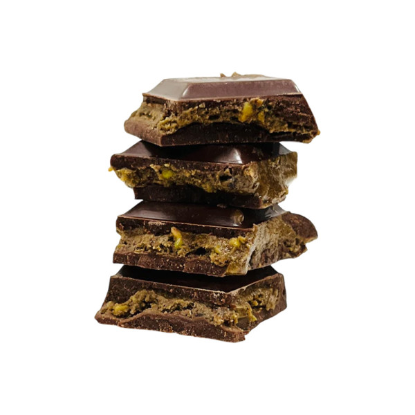 Tablette fourrée pistache 100g