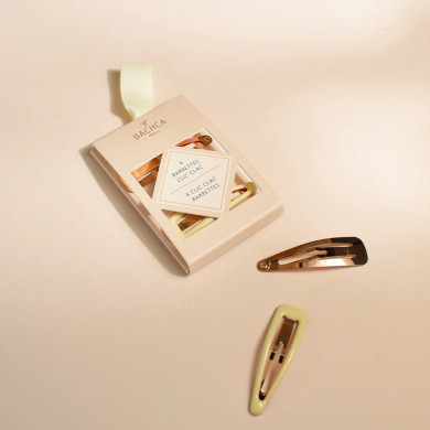 Set 4 barettes clic-clac