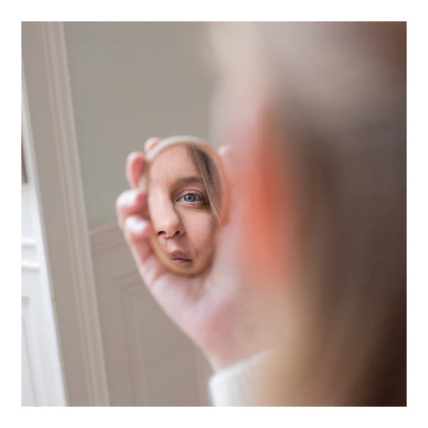 Miroir de poche et pochette Miroir de poche et pochette