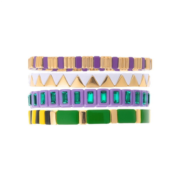 Bracelet Caraibos Lilas Bracelet Caraibos Lilas