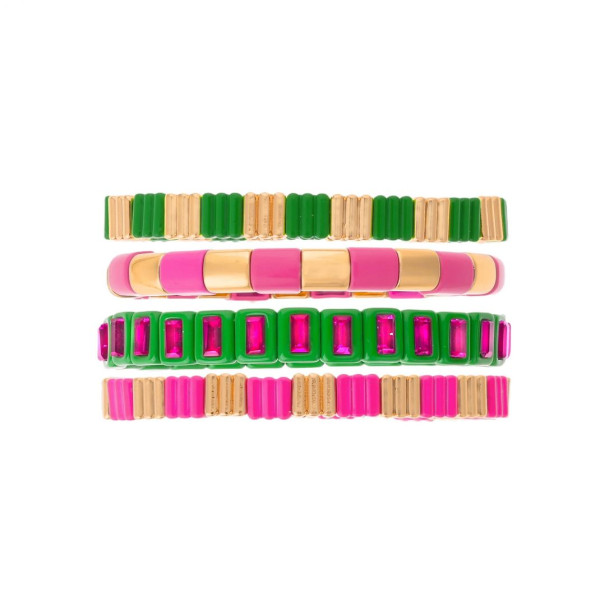 Bracelet Caraibos Rose Bracelet Caraibos Rose