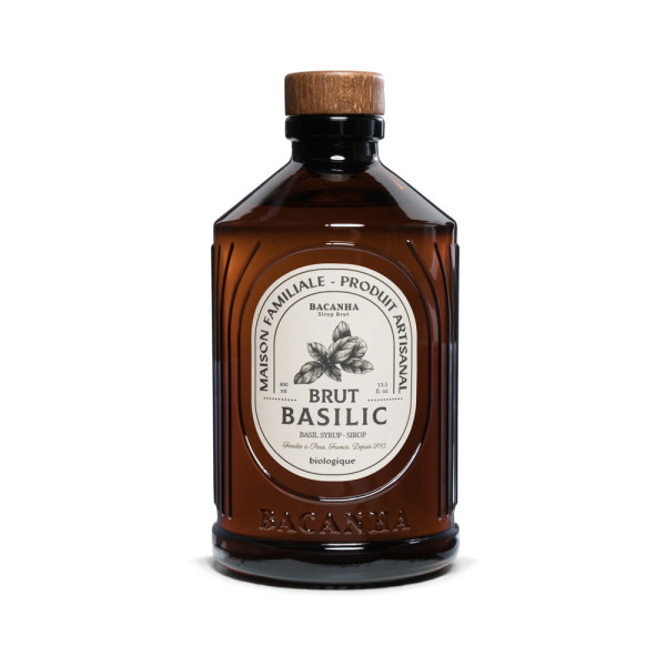 Sirop brut Basilic biologique 40cl Sirop brut Basilic biologique 40cl