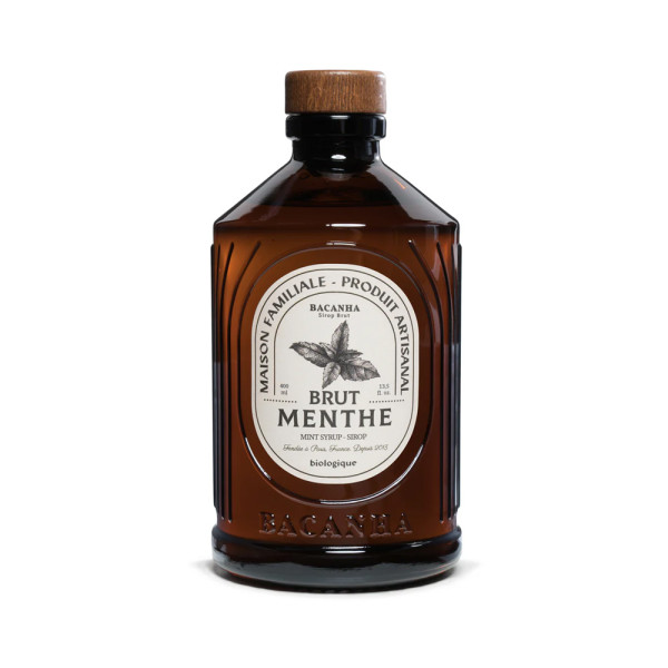 Sirop brut Menthe biologique 40cl Sirop brut Menthe biologique 40cl