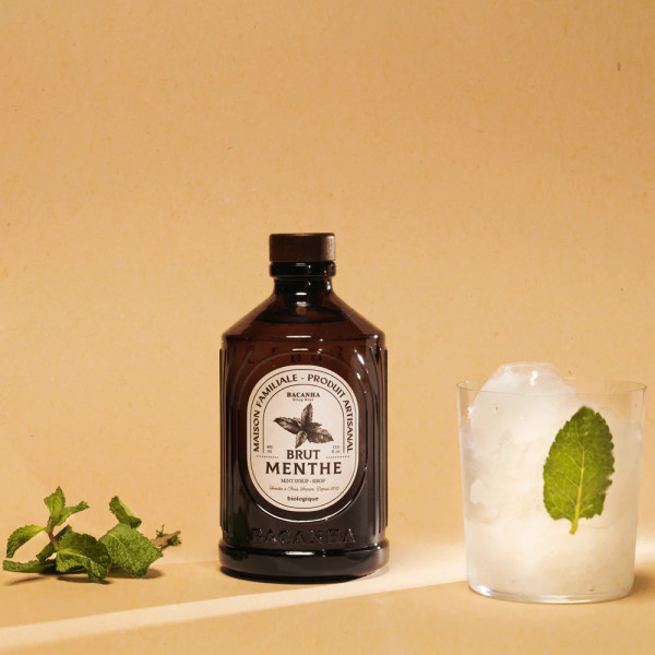 Sirop brut Menthe biologique 40cl Sirop brut Menthe biologique 40cl