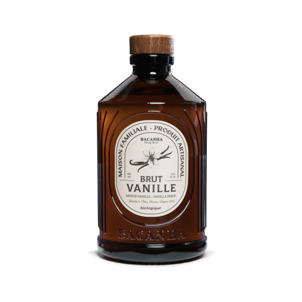Sirop brut Vanille biologique 40cl Sirop brut Vanille biologique 40cl
