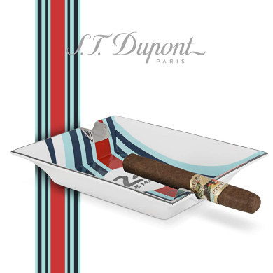 Cendrier Cigare Le Mans Blanc - S.T. Dupont Cendrier Cigare Le Mans Blanc - S.T. Dupont