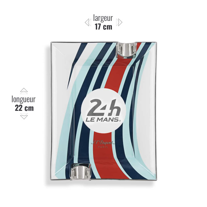 Cendrier Cigare Le Mans Blanc - S.T. Dupont