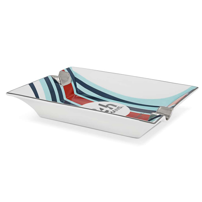 Cendrier Cigare Le Mans Blanc - S.T. Dupont