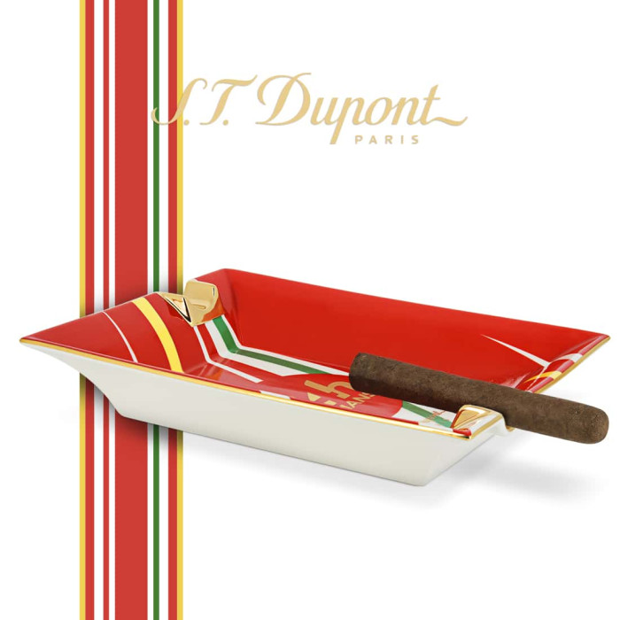 Cendrier Cigare Le Mans Rouge - S.T. Dupont