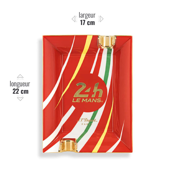 Cendrier Cigare Le Mans Rouge - S.T. Dupont
