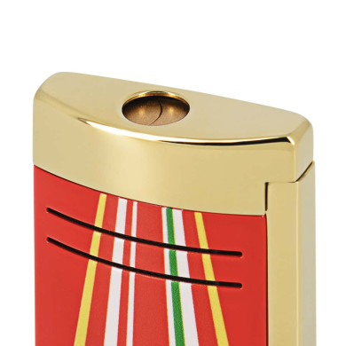 Briquet Maxi Jet Le Mans Rouge Doré - S.T. Dupont Briquet Maxi Jet Le Mans Rouge Doré - S.T. Dupont