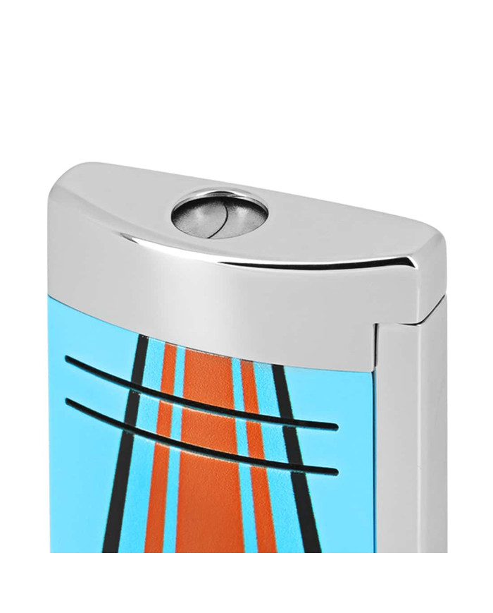 Briquet Maxi Jet Le Mans Bleu Chromé - S.T. Dupont