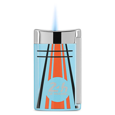 Briquet Maxi Jet Le Mans Bleu Chromé - S.T. Dupont Briquet Maxi Jet Le Mans Bleu Chromé - S.T. Dupont