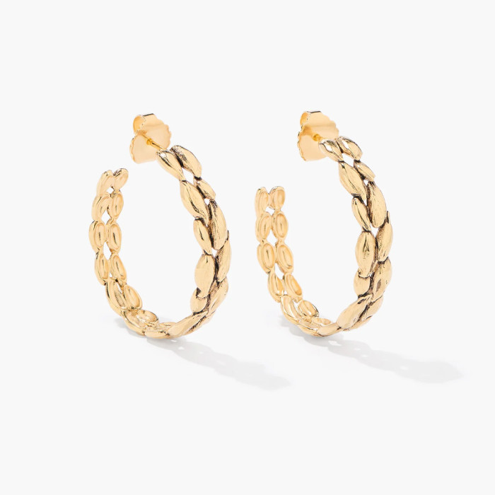 Boucles d'oreilles créoles Difenda