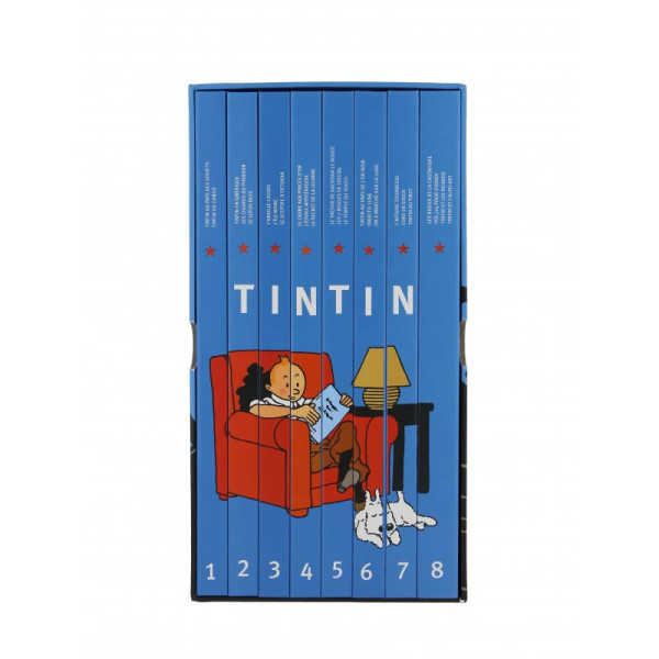 Coffret intégral Tintin - tomes 1 à 24 Coffret intégral Tintin - tomes 1 à 24