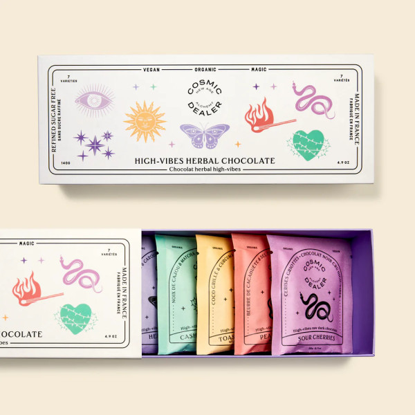 Coffret 7 chakras 140g - Cosmic Dealer Coffret 7 chakras 140g - Cosmic Dealer
