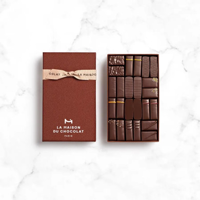 Coffret 24 chocolats noirs 165g Coffret 24 chocolats noirs 165g