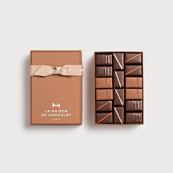 Coffret Pralinés 16 chocolats 116g Coffret Pralinés 16 chocolats 116g