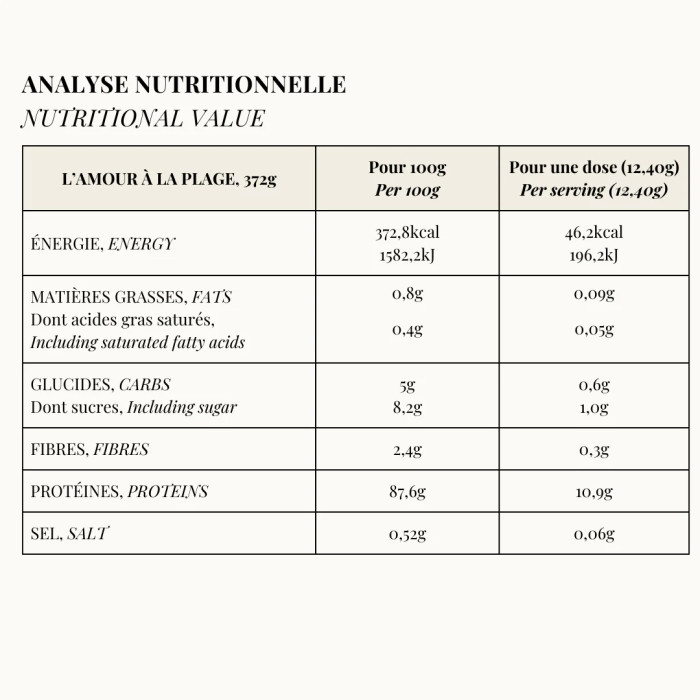 Collagène - L'Amour à la plage - format pot