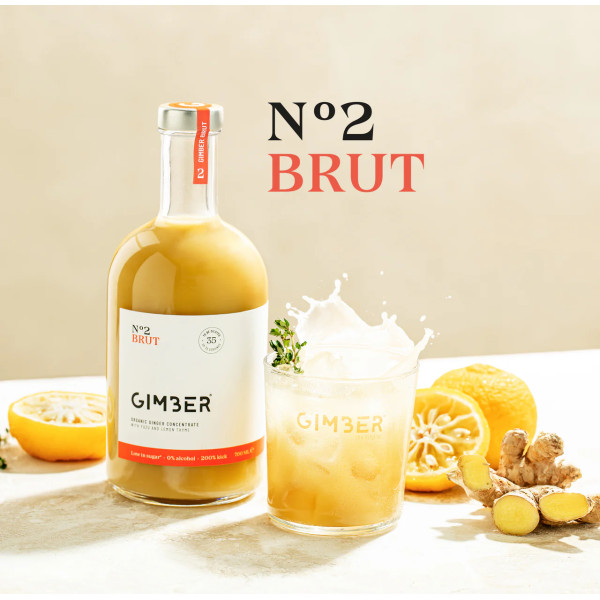 Boisson Gimber N°2 Brut - 50cl Boisson Gimber N°2 Brut - 50cl