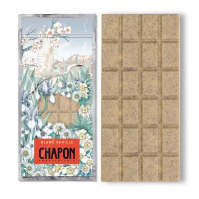 Chocolat blanc vanille 75g