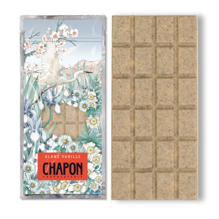 Chocolat blanc vanille 75g