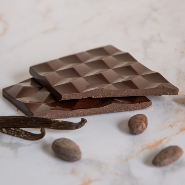 Chocolat noir 95% vanille 70g Chocolat noir 95% vanille 70g