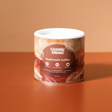 Mushroom coffee : le café enrichi aux adaptogènes & collagène 200g Mushroom coffee : le café enrichi aux adaptogènes & collagène 200g