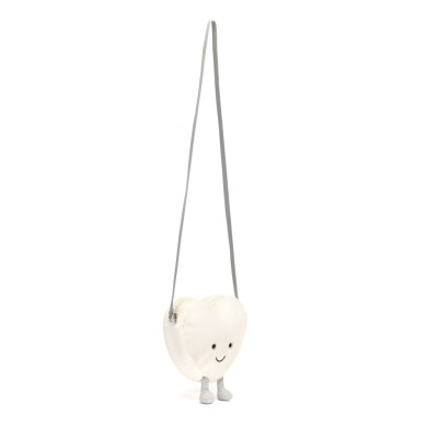 Amuseables Cream Heart Bag - Jellycat