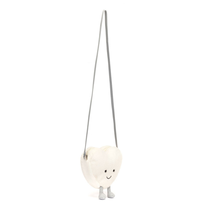 Amuseables Cream Heart Bag - Jellycat