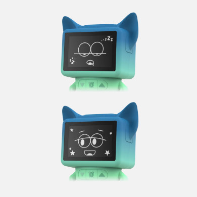 Dancing Clock - Blue