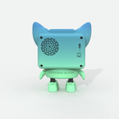 Dancing Clock - Blue