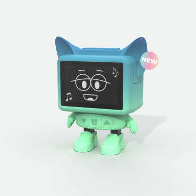 Dancing Clock - Blue