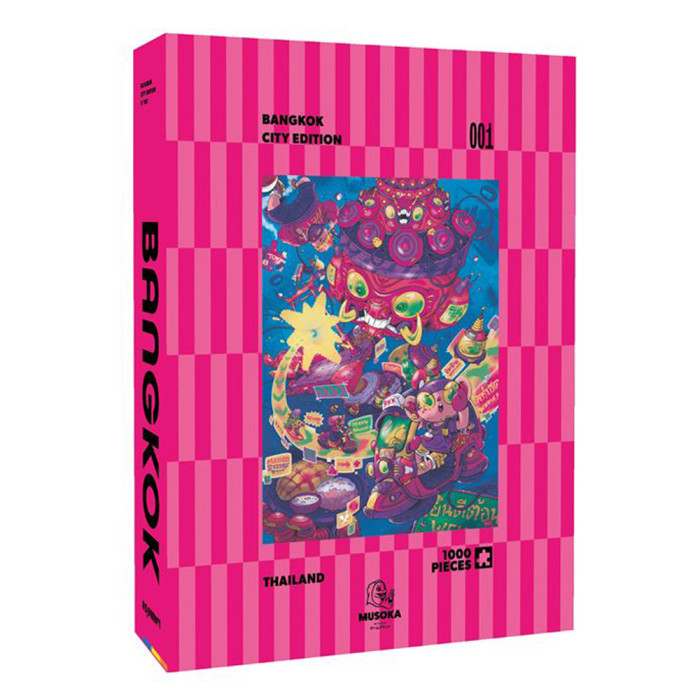 Puzzle 1000 pièces Musoka Studio Cities Edition Bangkok
