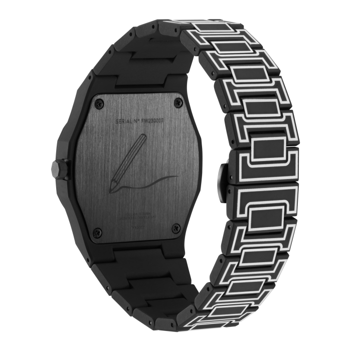 Black Sketch Polycarbon 40.5mm