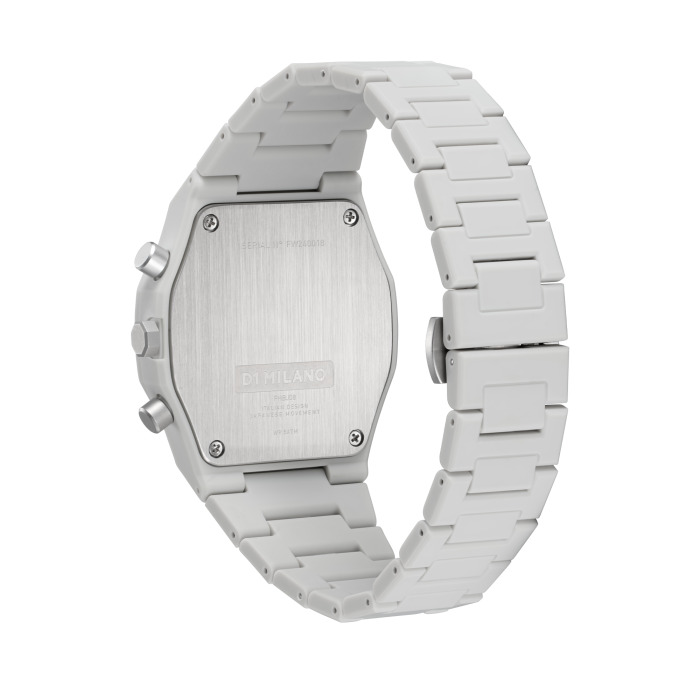 Fossil Grey Polychrono 40.5mm