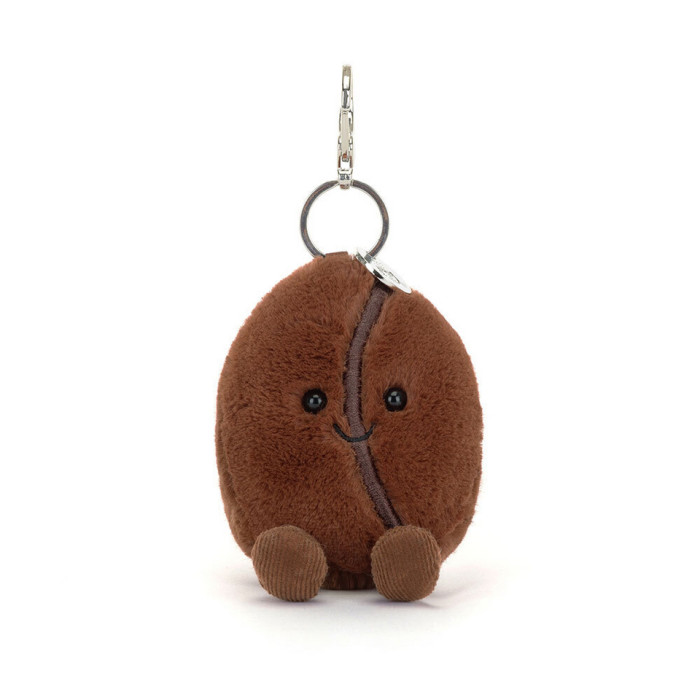 Amuseables Coffee Bean Bag Charm - Jellycat