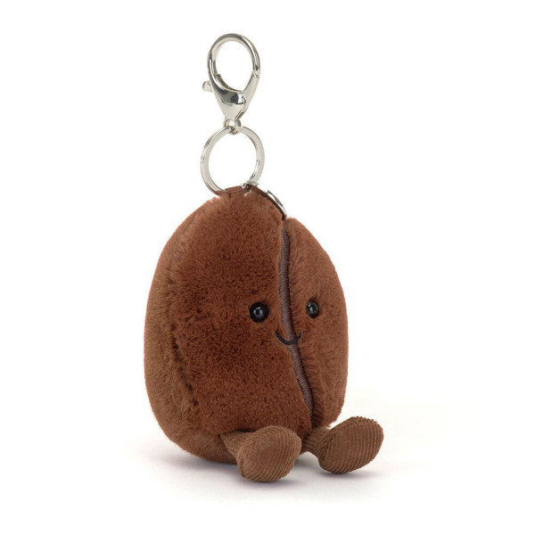 Amuseables Coffee Bean Bag Charm - Jellycat Amuseables Coffee Bean Bag Charm - Jellycat