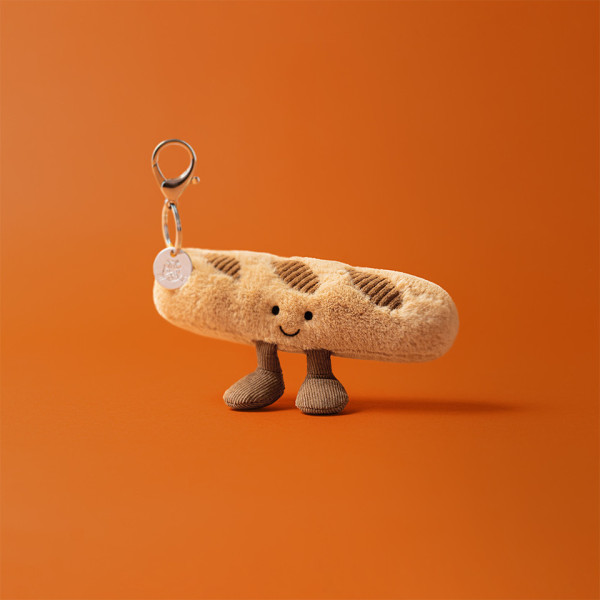 Amuseables Baguette Bag Charm - Jellycat Amuseables Baguette Bag Charm - Jellycat