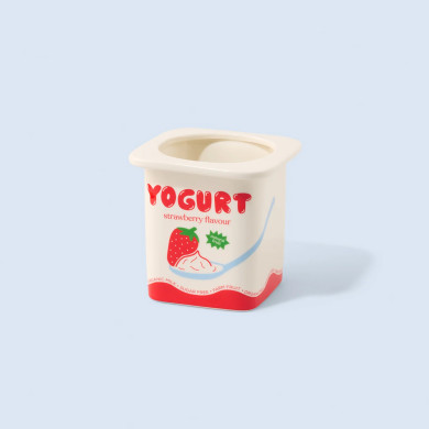 Vase/ Pot Yoghurt Strawberry - Fluid Market