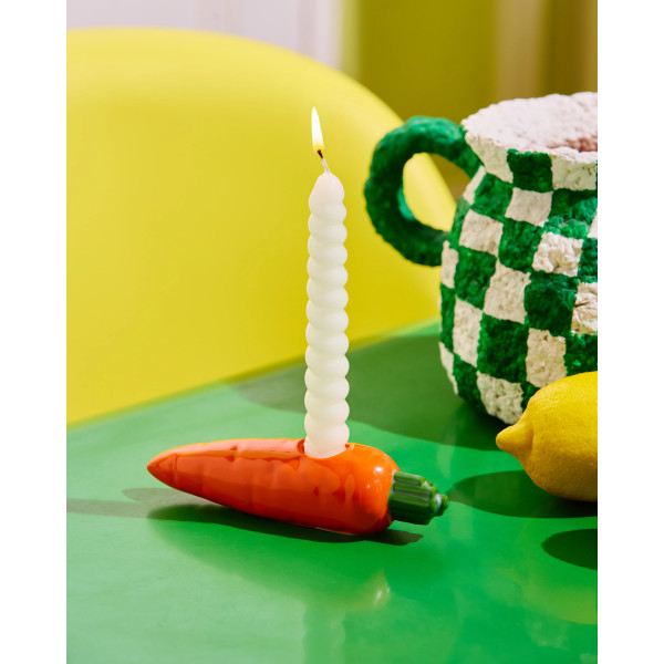 Bougeoir Carotte - Fluid Market Bougeoir Carotte - Fluid Market